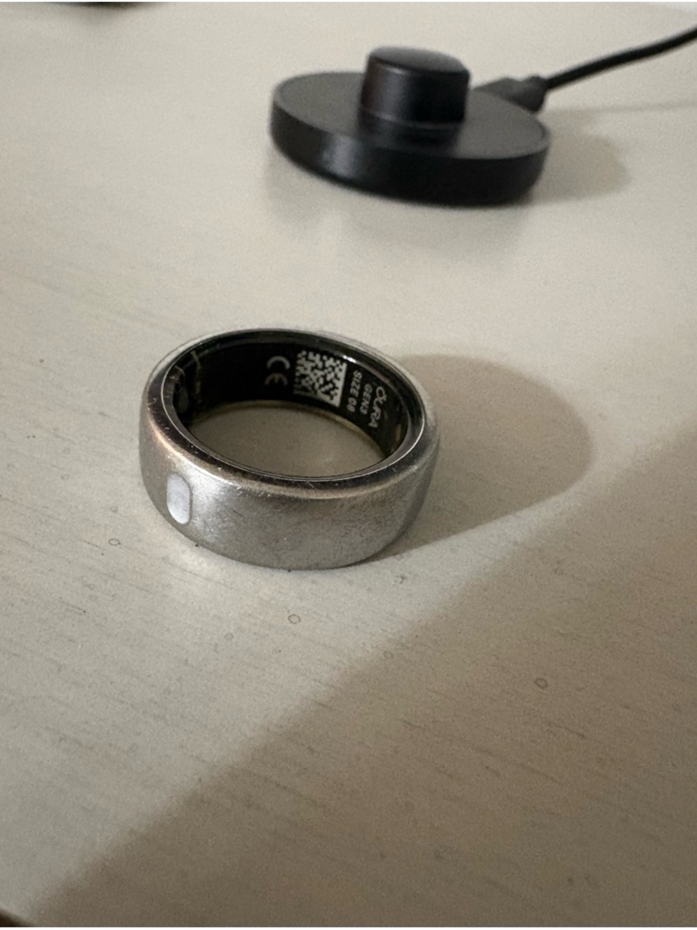 Oura Ring GEN3, horizon silver